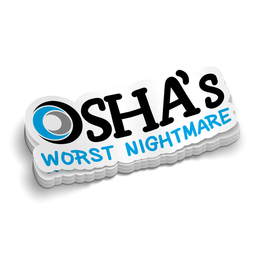 OS HA - Hard Hat Decal